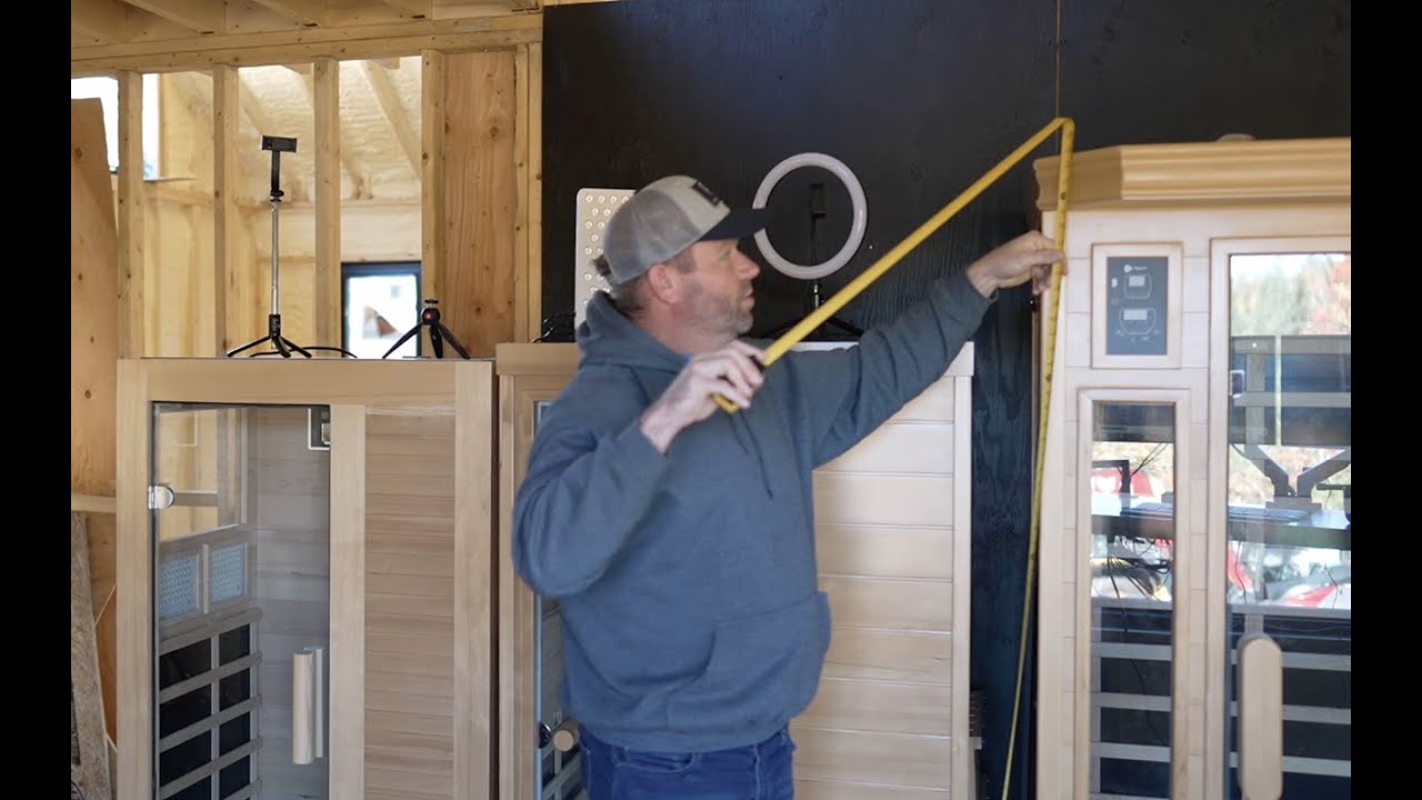 1- 2 Person vs Mini Sauna Sizes – Infrared Sauna In Low Ceiling Basement