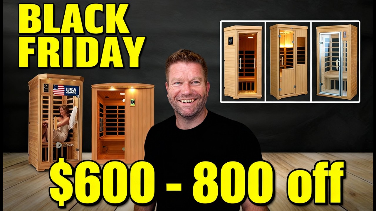 2025 Black Friday Sauna Deals – 20% OFF