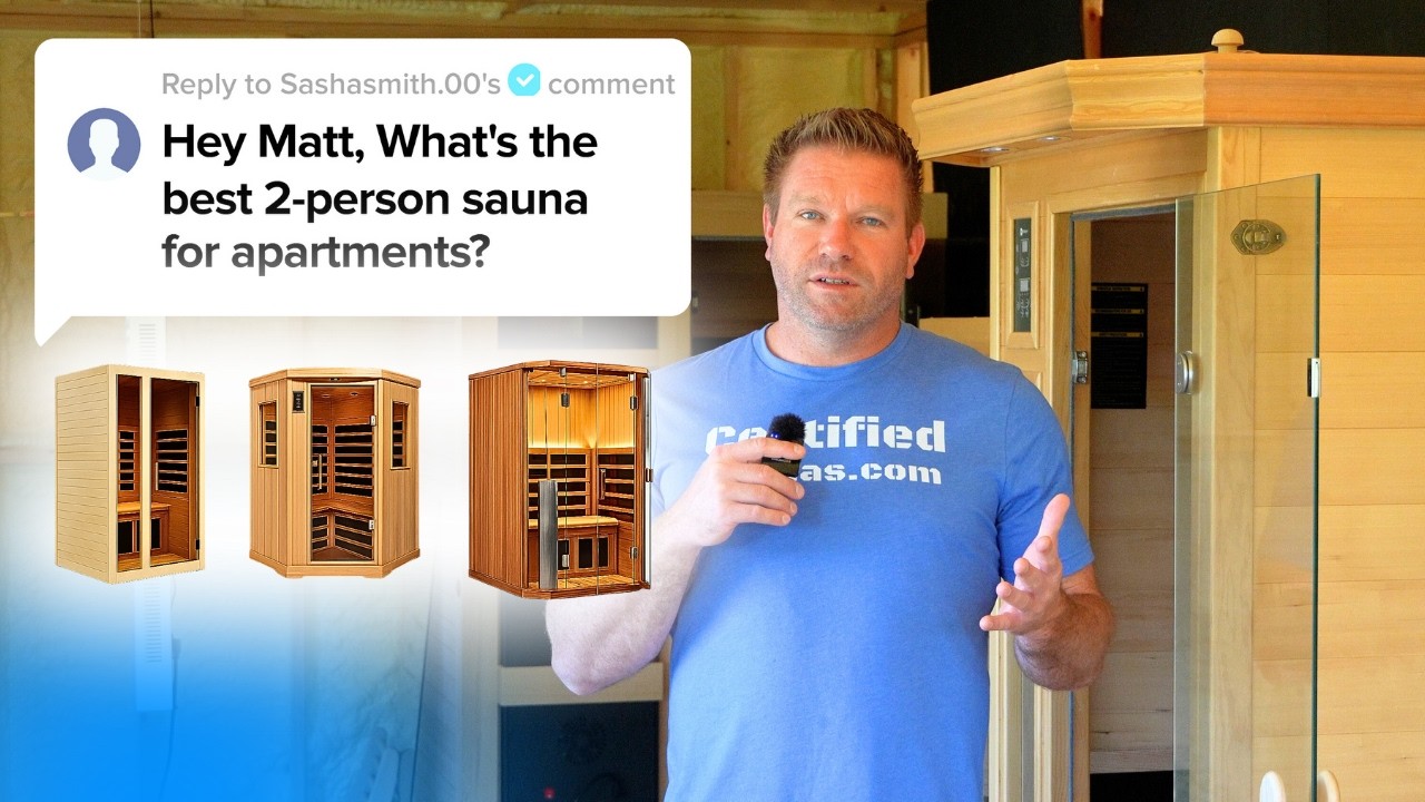 Best Infrared Two-Person Saunas for Apartments 2025 (No Electrician Needed)
