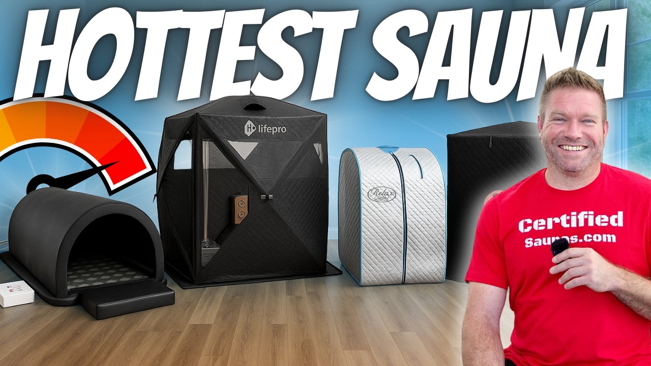 Best Portable Sauna for High Heat (170°F+)